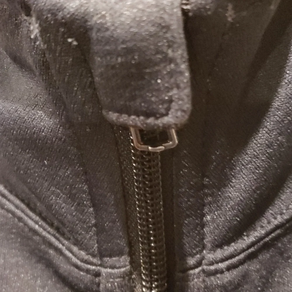 Nike jacket black white and grey
